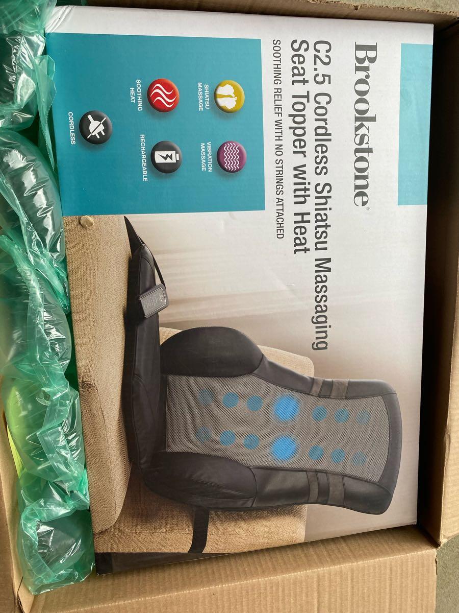 Brookstone Massaging Seat Topper For 35 In Denver CO For Sale