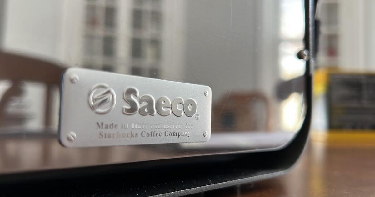 Starbucks Saeco Espresso Machine for 150 in Kalamazoo, MI For Sale