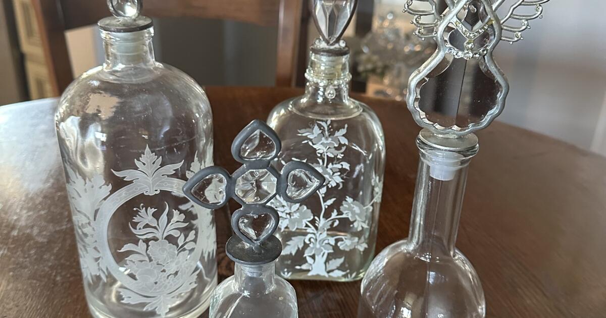 Four Vintage Bottles with unique Stoppers for $50 in Knoxville, TN ...