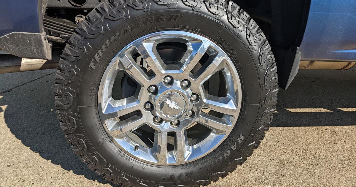 Almost New Set Of Lt Tires For Chevy Silverado Hd R