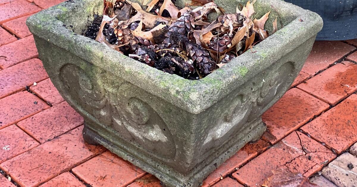 Charming concrete planter. for 20 in Kansas City, MO For Sale & Free