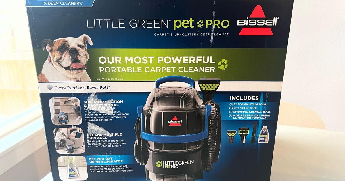 NEW Bissell Little Green Pet Pro Deep Cleaner for 120 in Bella Vista