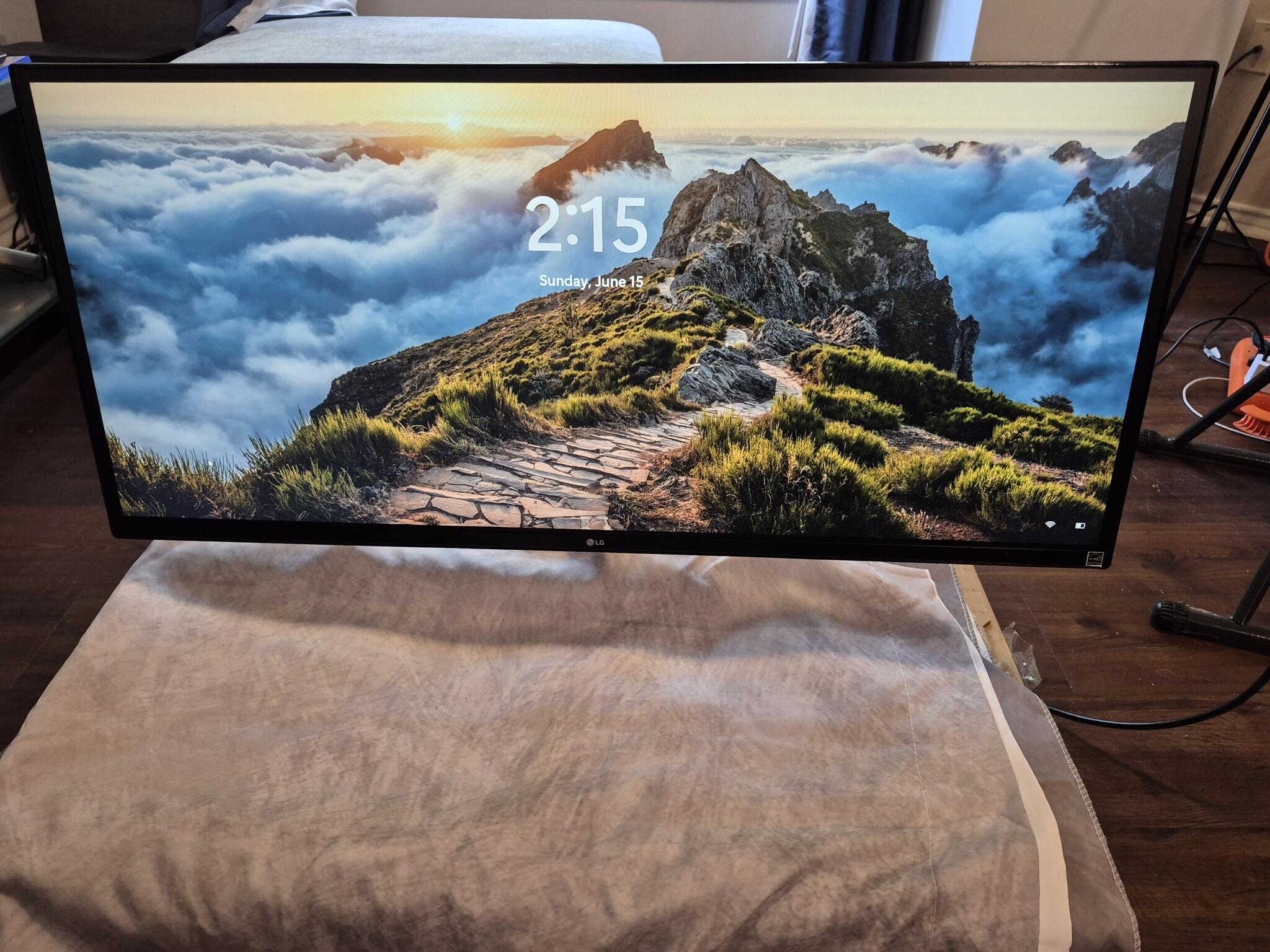 34" Class 21:9 UltraWide® Full HD IPS LED Monitor (34" Diagonal) - Mint condition