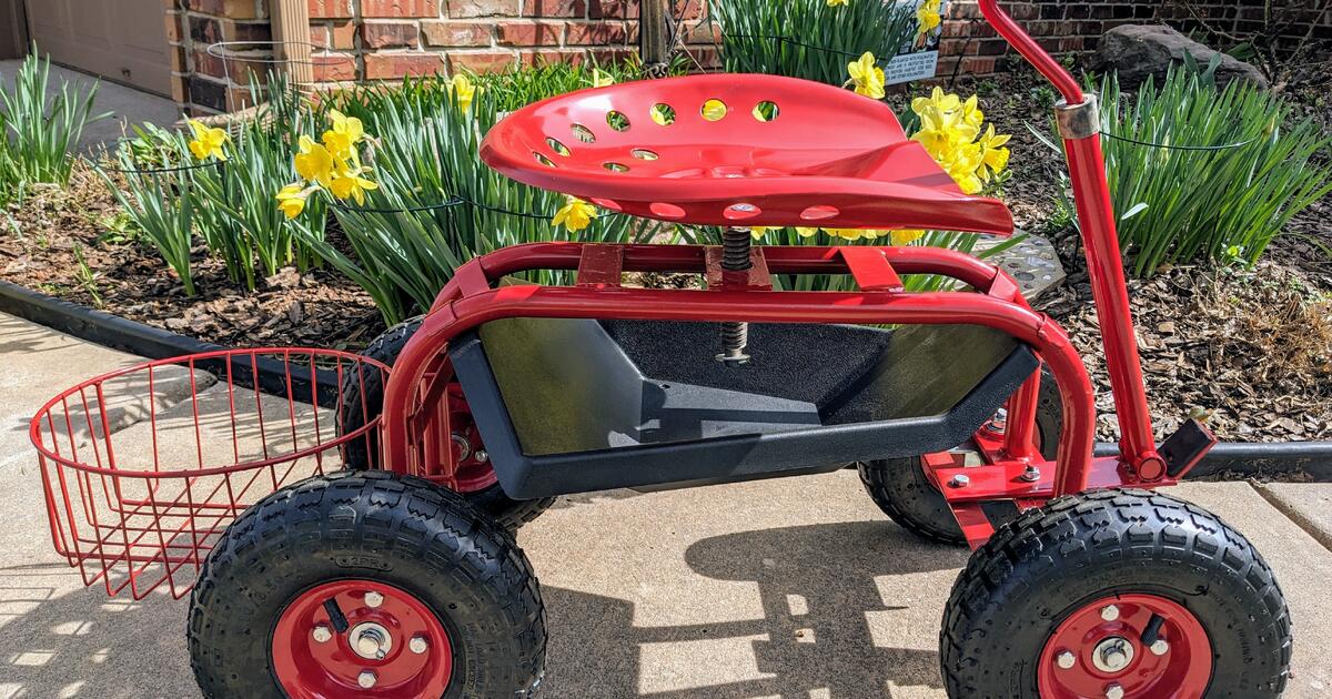 Deluxe Garden Scooter for 80 in Edmond, OK For Sale & Free — Nextdoor