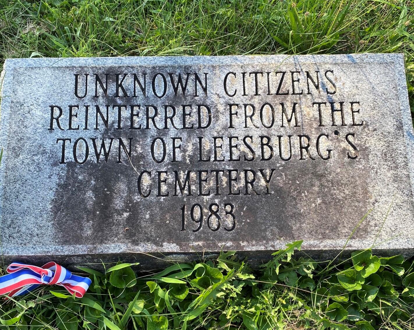 Leesburg Town Council Approves New Potter’s Field Memorial (Town of