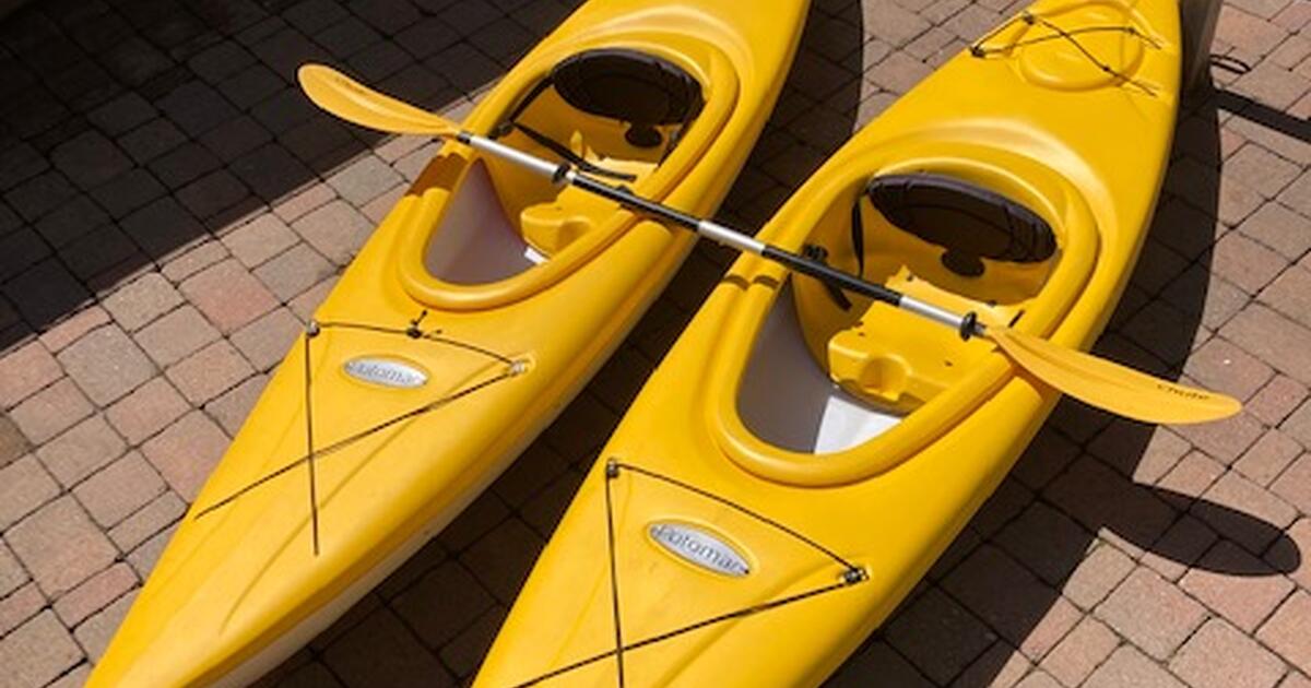 Two Potomac Kayaks & Chute paddle for 165 in Excelsior, MN Finds