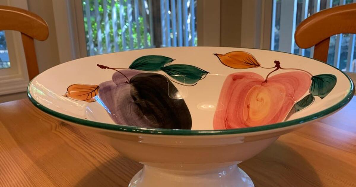 Pottery Barn Fruit Bowlnull