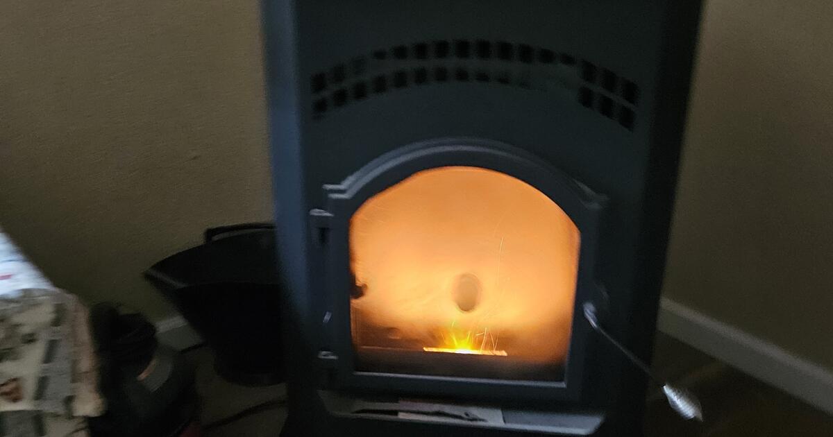 England's Smart Free Standing Pellet Stove for 700 in Shingle Springs