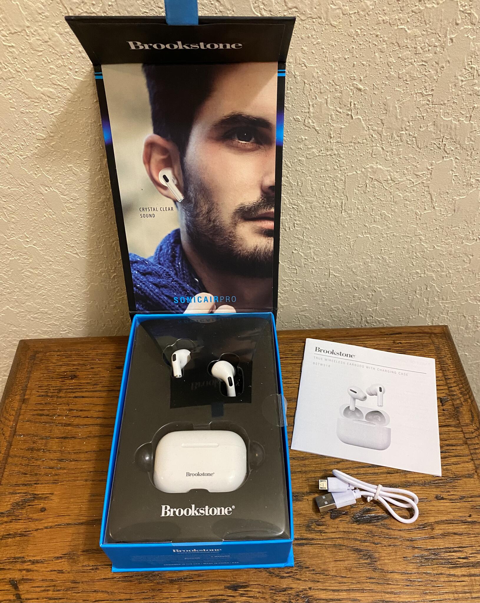 Brookstone discount sonicair pro