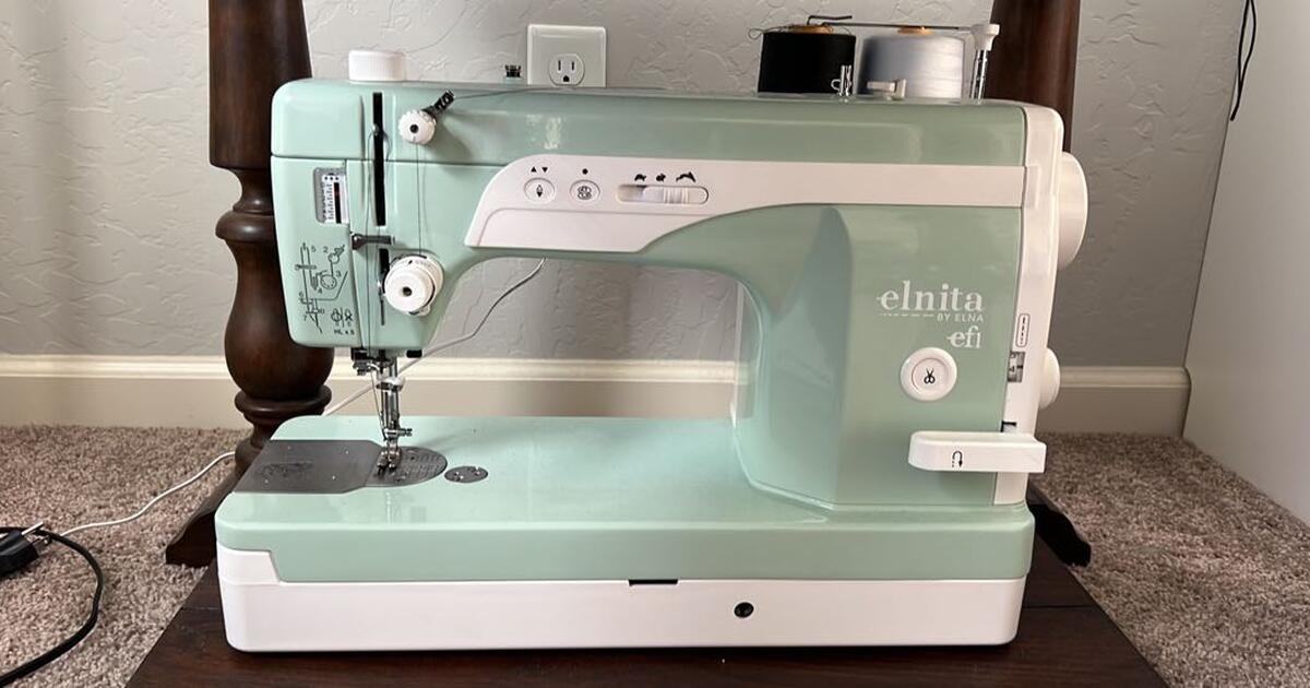 Heavy duty Sewing and Quilting machine Elna Elnita EF1 for Free in Clovis, CA For Sale & Free