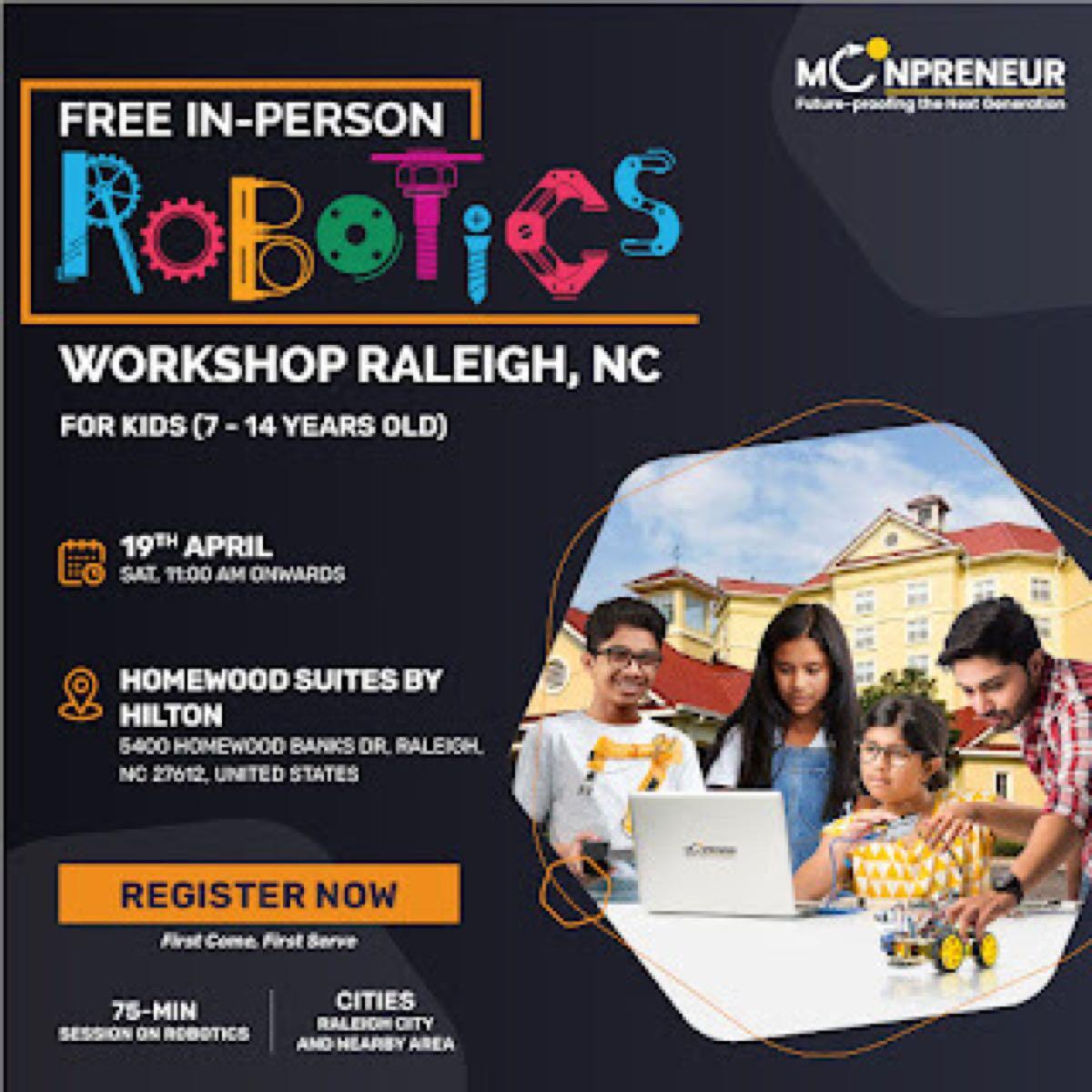 Free In-person Robotics...