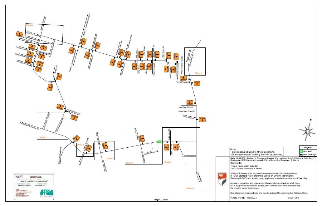 Port Malabar Road Closure (City of Palm Bay) — Nextdoor — Nextdoor