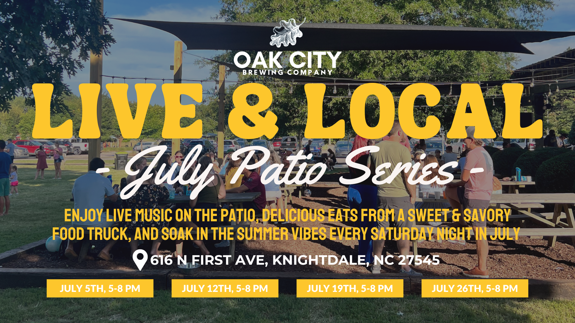 Live & Local - July Patio Series