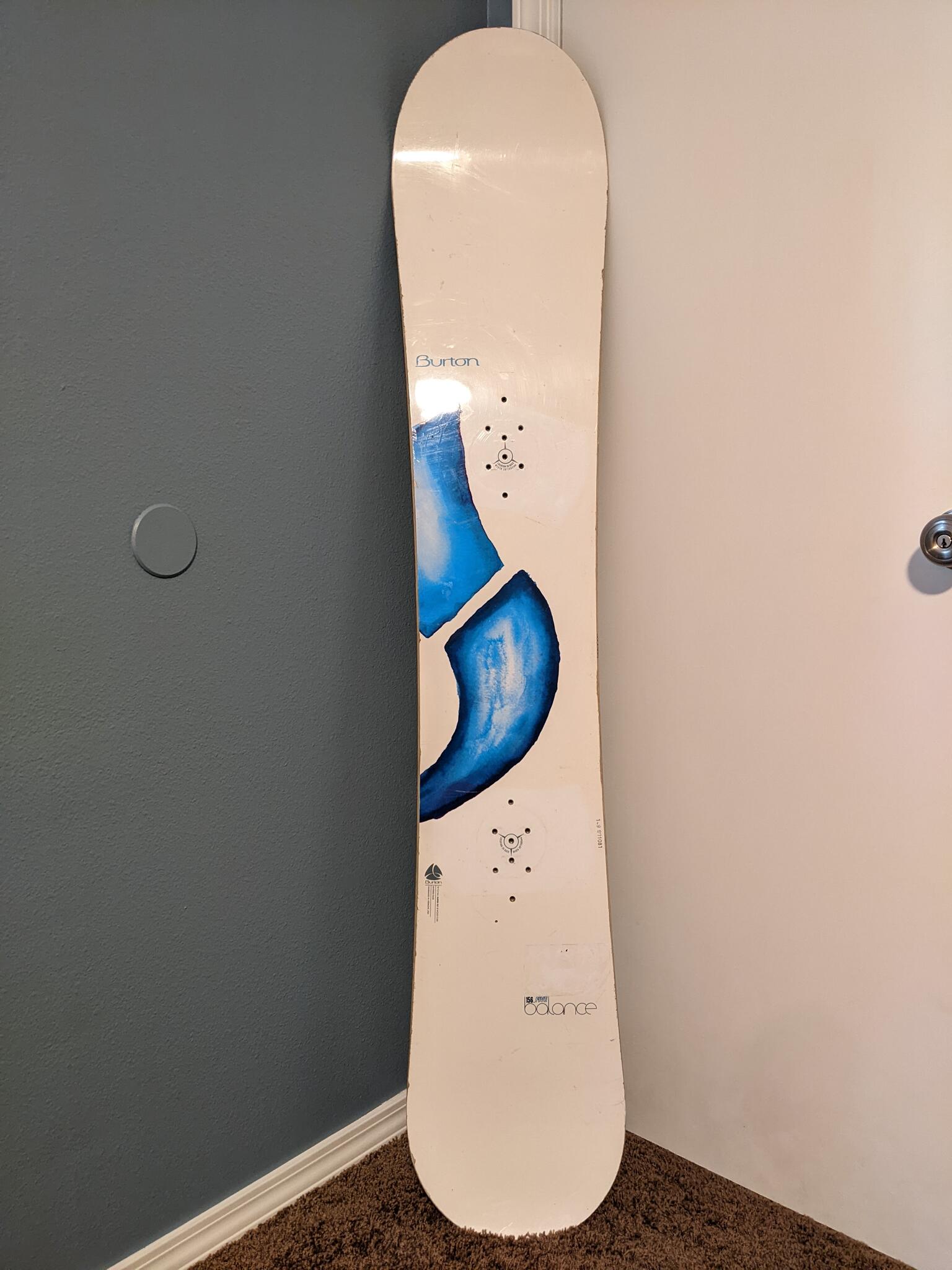 1999 Burton Balance 156 Five Snowboard Terje Haakonsen 3D