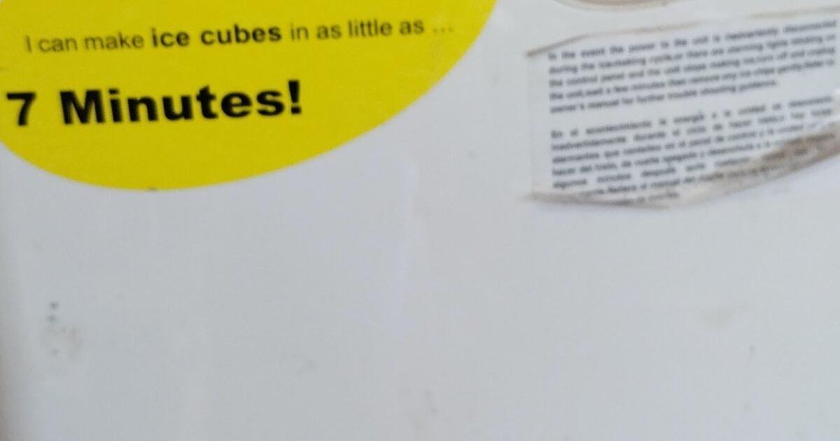 Magic Chef Ice Maker for 75 in Janesville, WI Finds — Nextdoor