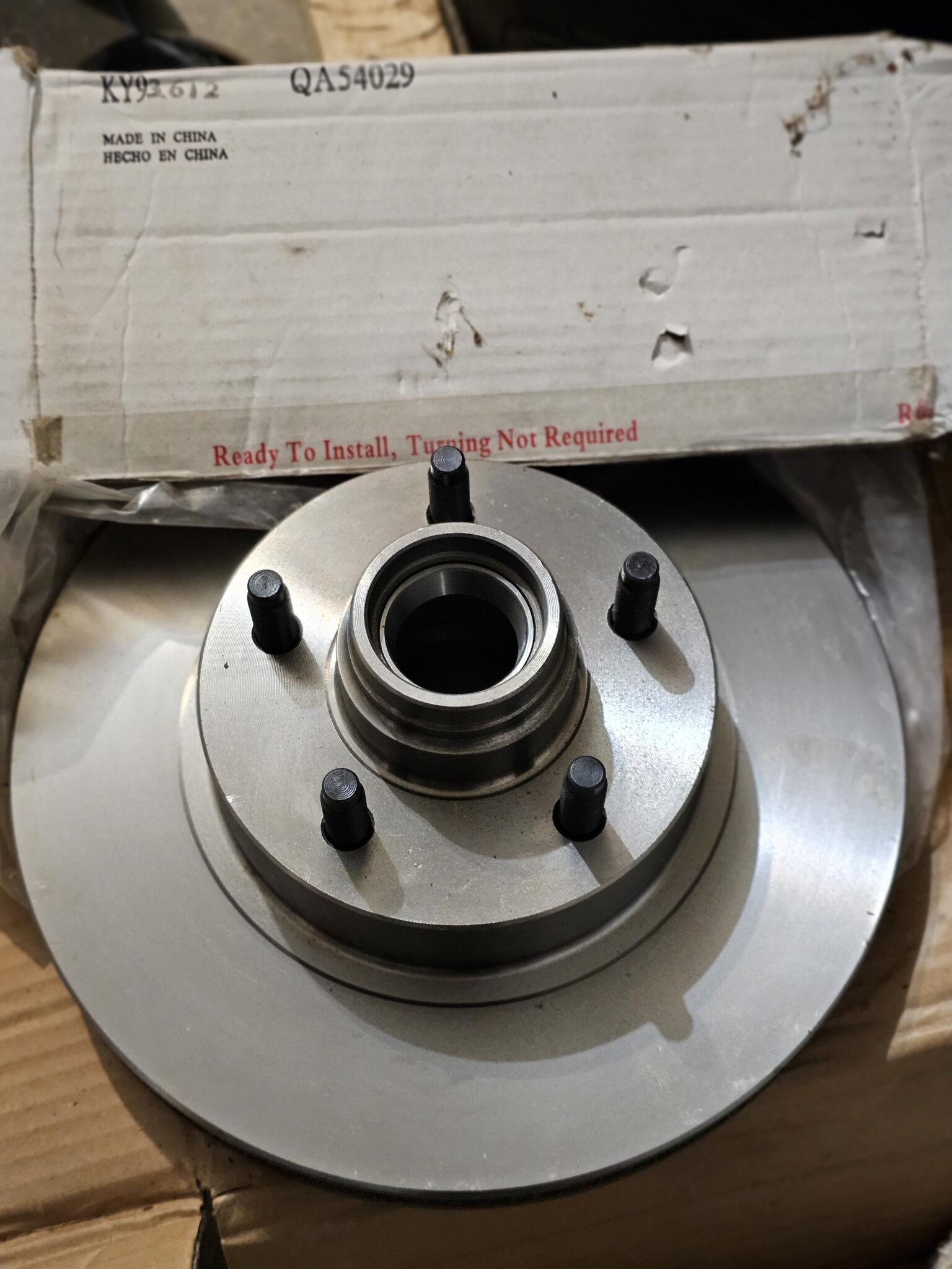 FRONT Brake Rotor Pair. Fits 9501 Ford Explorer (54029) for 80 in