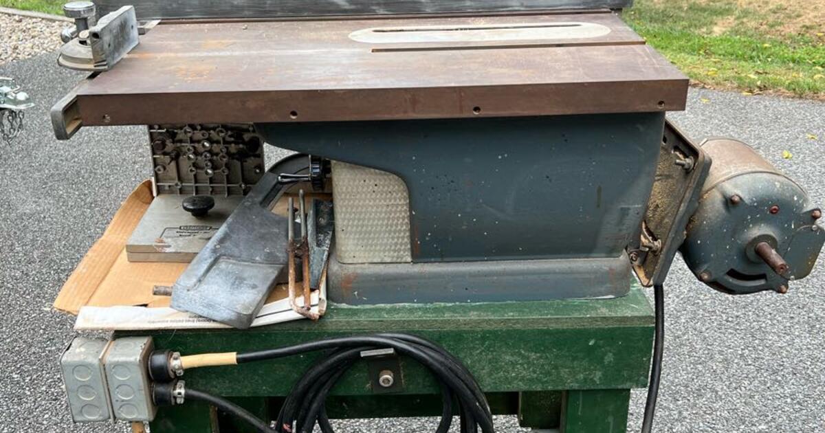 Vintage Craftsman Table Saw for 200 in Andover, NJ For Sale & Free