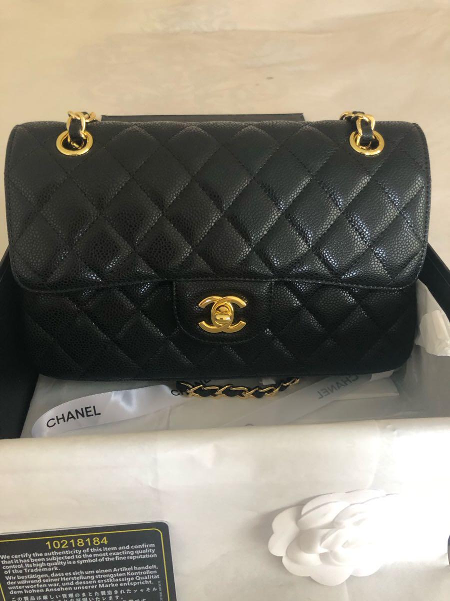 Chanel Classic Medium Double Flap Bag with 24k gold plated hardware – The  Hosta