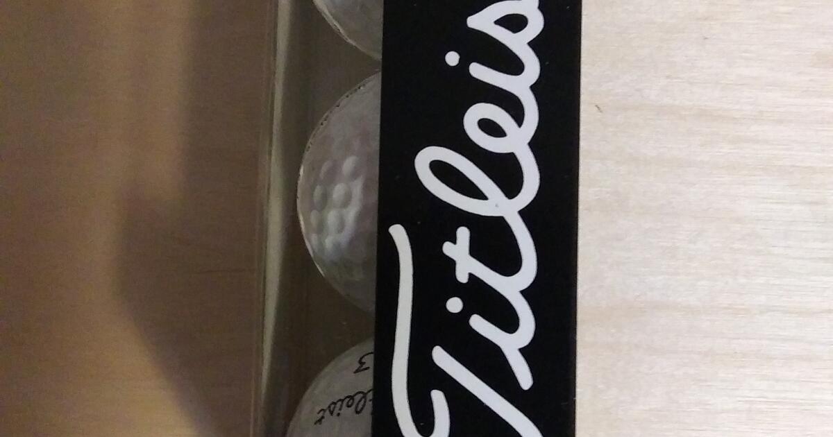Titleist 100 Balata golf balls for 1 in Lake Forest, IL For Sale & Free — Nextdoor