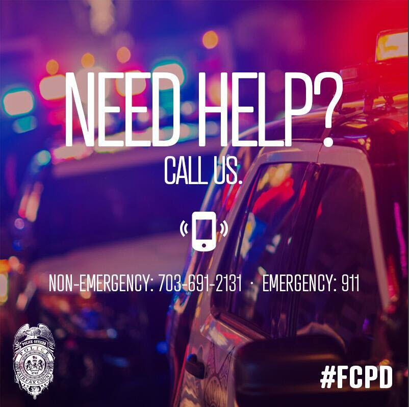 703-691-2131 (Fairfax County Police Department) &mdash - Nextdoor