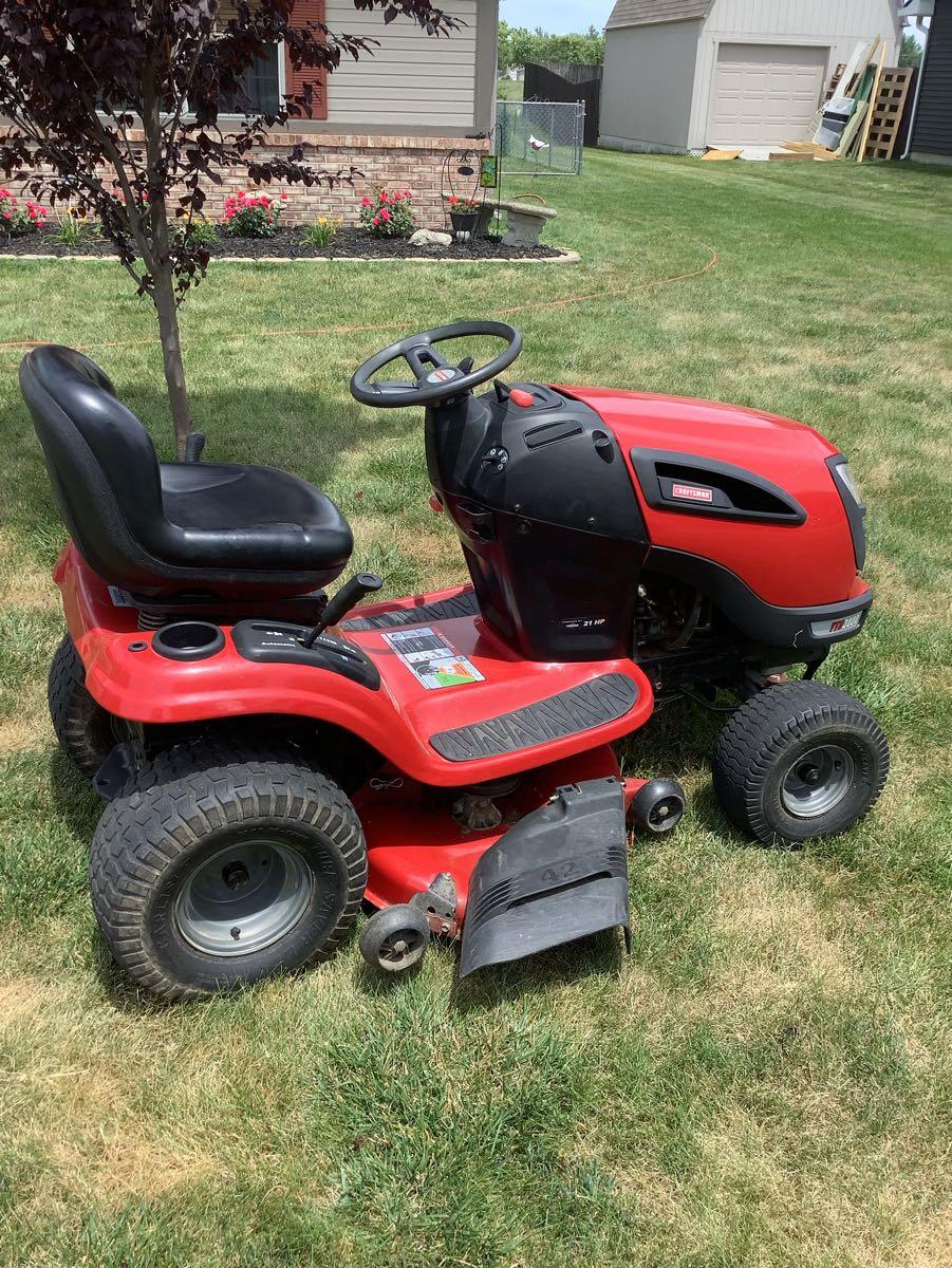 Craftsman Riding Lawn Mower for $700 in Whiteland, IN | For Sale & Free ...