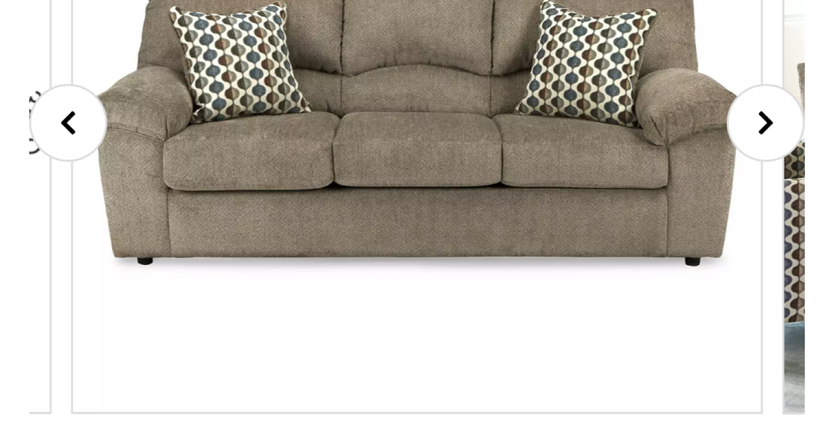 Pindall Brown Sofa by Ashley Designs for $100 in Cranberry Township, PA ...
