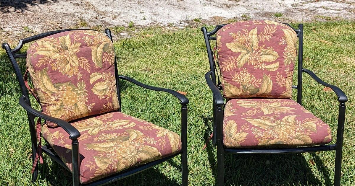 Set Of Agio Patio Chairs (Price Is For Both) for 40 in Rockledge, FL