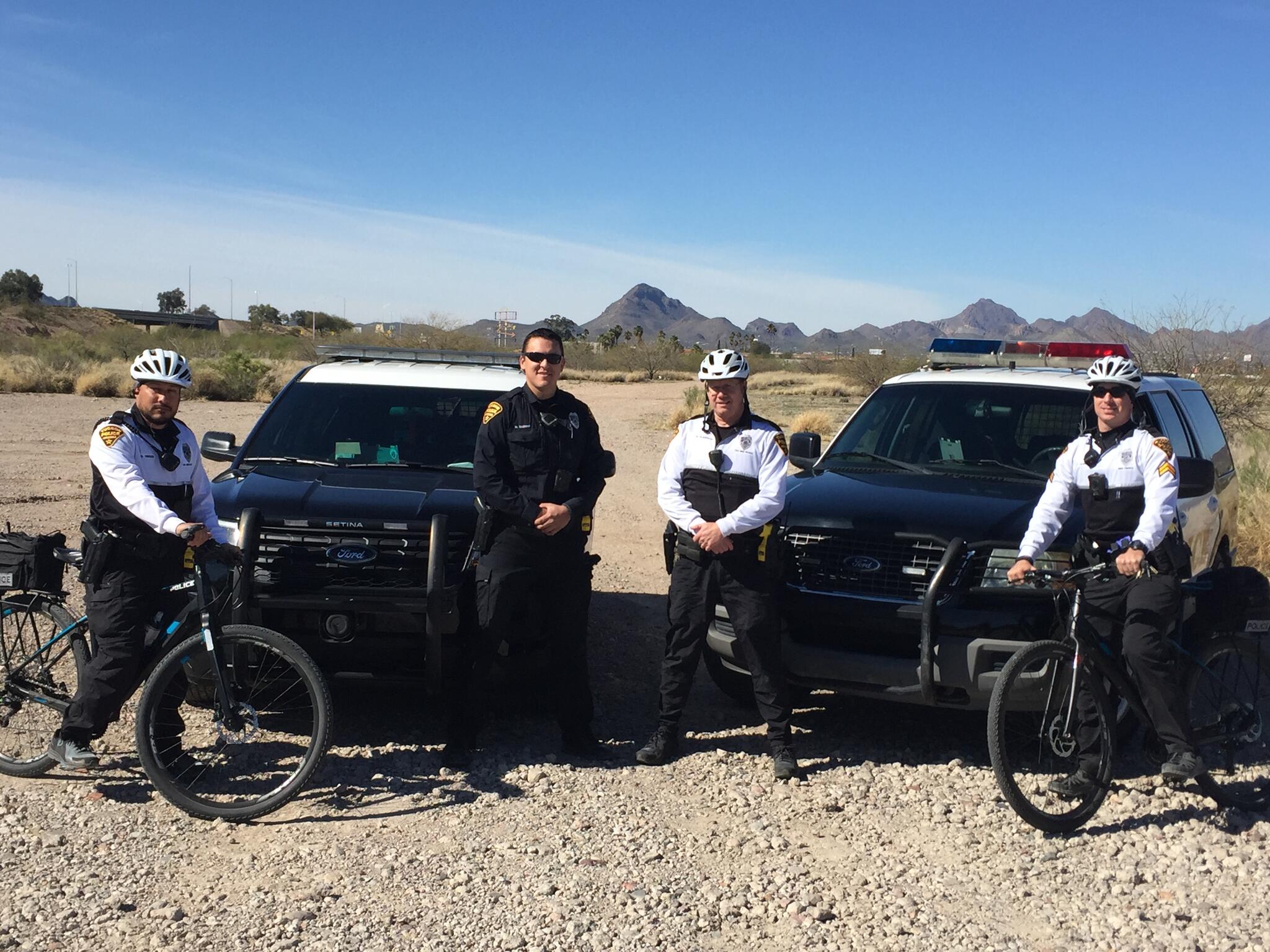 The Tucson Police Department Santa Cruz Substation Office in the