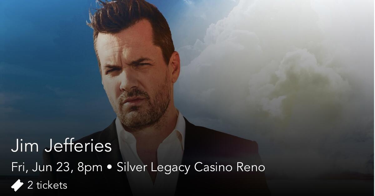 Platinum Seats To Jim Jefferies At Silver Legacy June 23 2023 8PM For platinum-seats-to-jim-jefferies-at-silver-legacy-june-23-2023-8pm-for