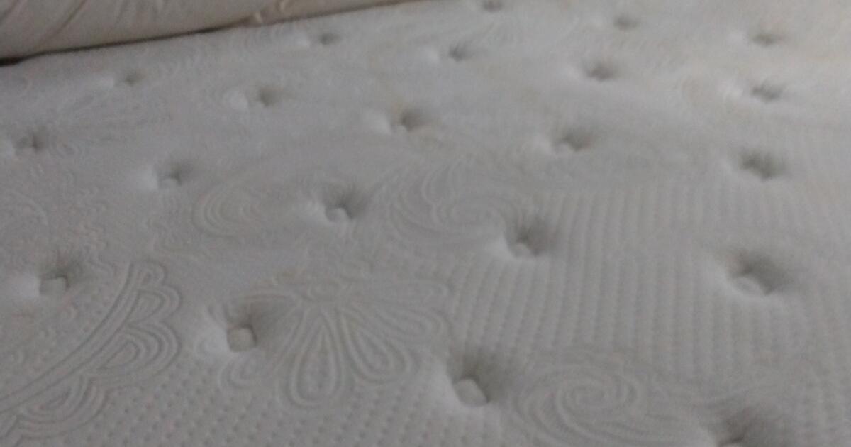 King Size Bed. Headboard Footboard Sides And Mattress. King Sheets And