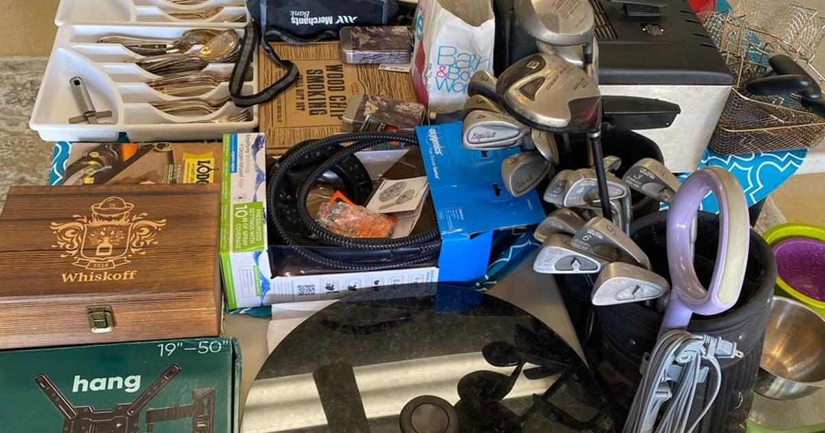 Garage sale! February 16 and the 17th from 8 AM to 3 PM Friday and