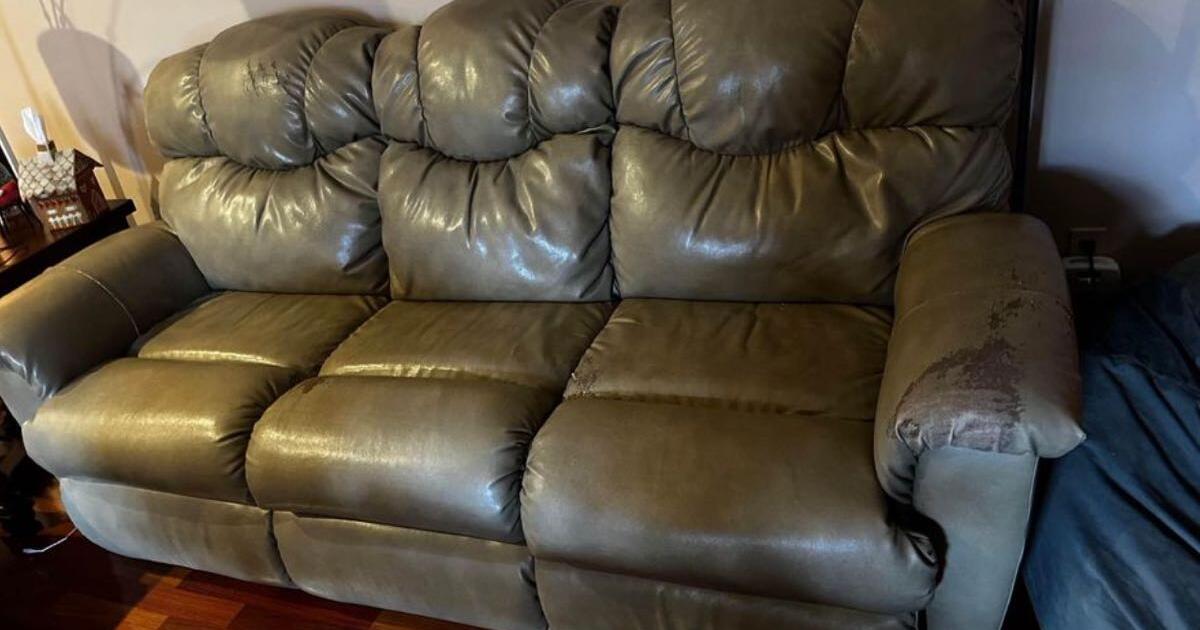 FREE Couch with recliner on each end for Free in Little Rock, AR For