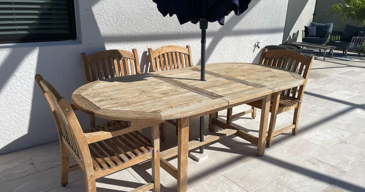 Teak Set for 300 in Naples, FL Finds — Nextdoor