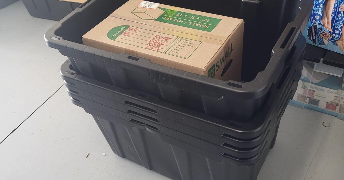 Moving boxes and totes for Free in Ocala, FL For Sale & Free — Nextdoor