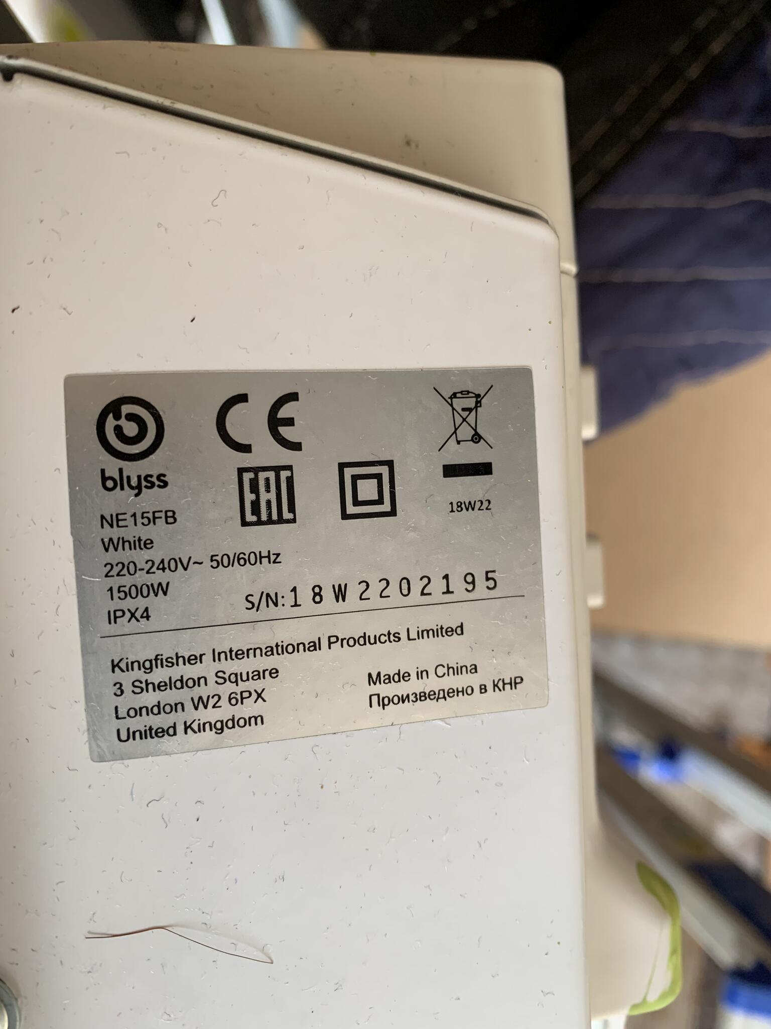 2x Blyss Electric Radiant Glass Panel Heaters For £70 In Chilcompton, Englu0026  | For Sale u0026 Free — Nextdoor