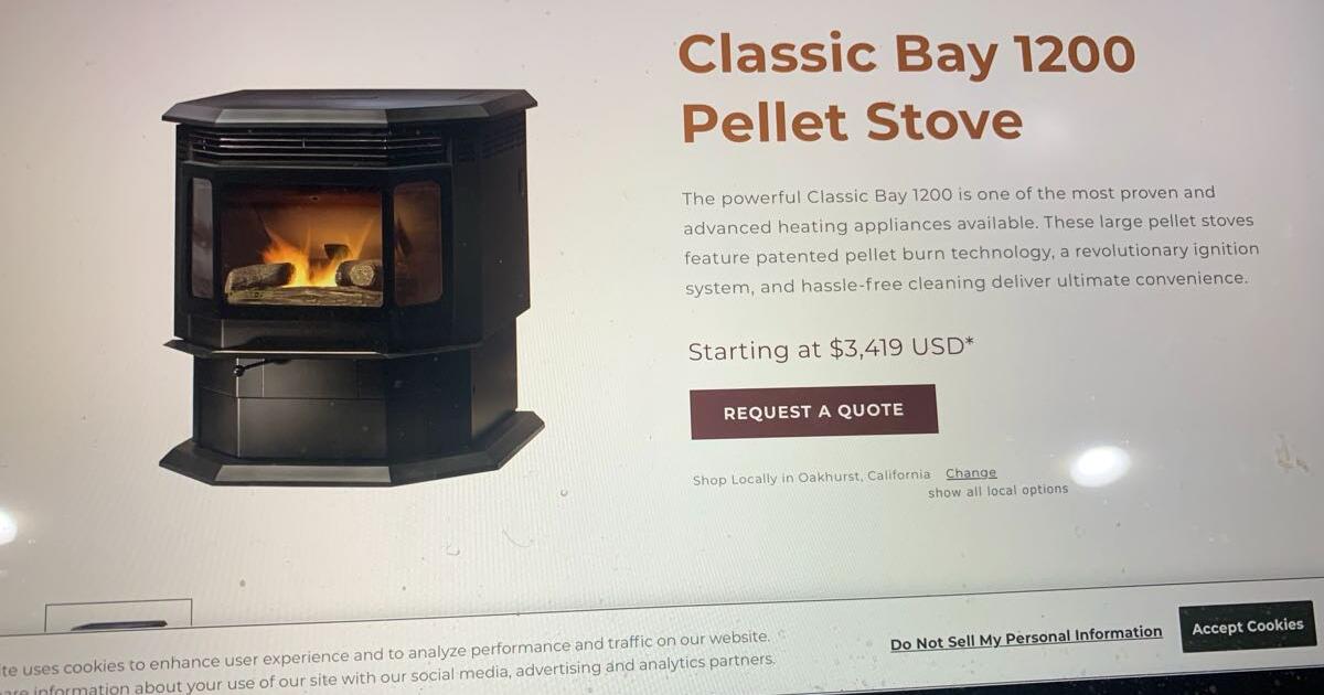 Pellet Stove for 500 in Oakhurst, CA For Sale & Free — Nextdoor