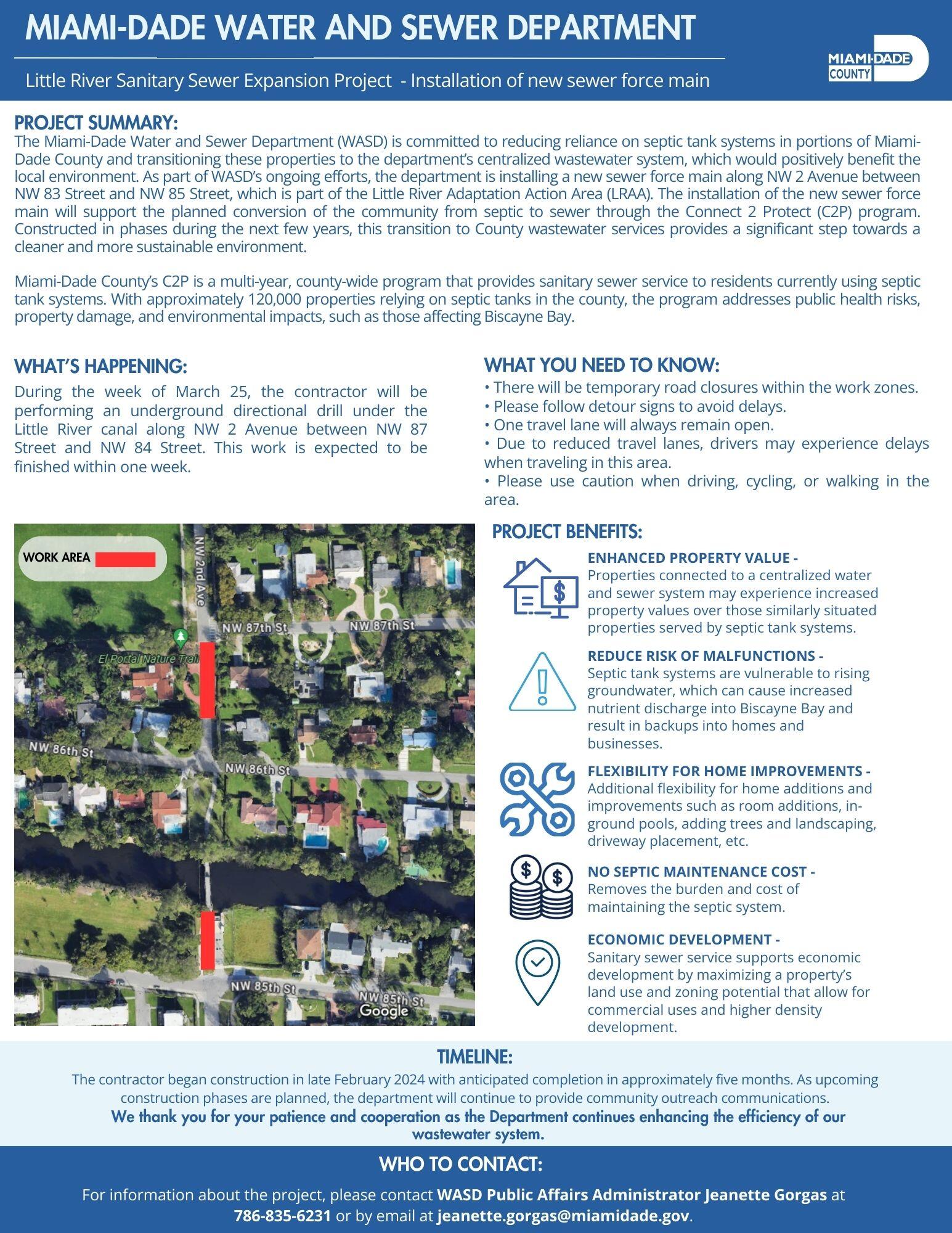 The miami dade water and sewer department wasd is committed to