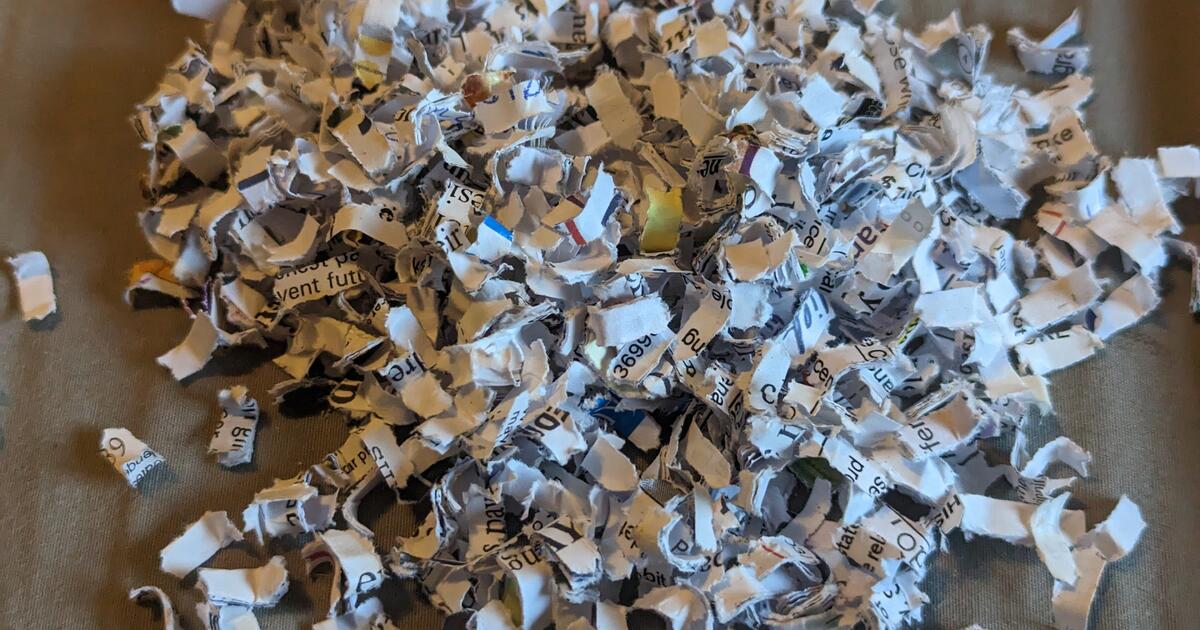 shredded paper for Free in Omaha, NE Finds — Nextdoor