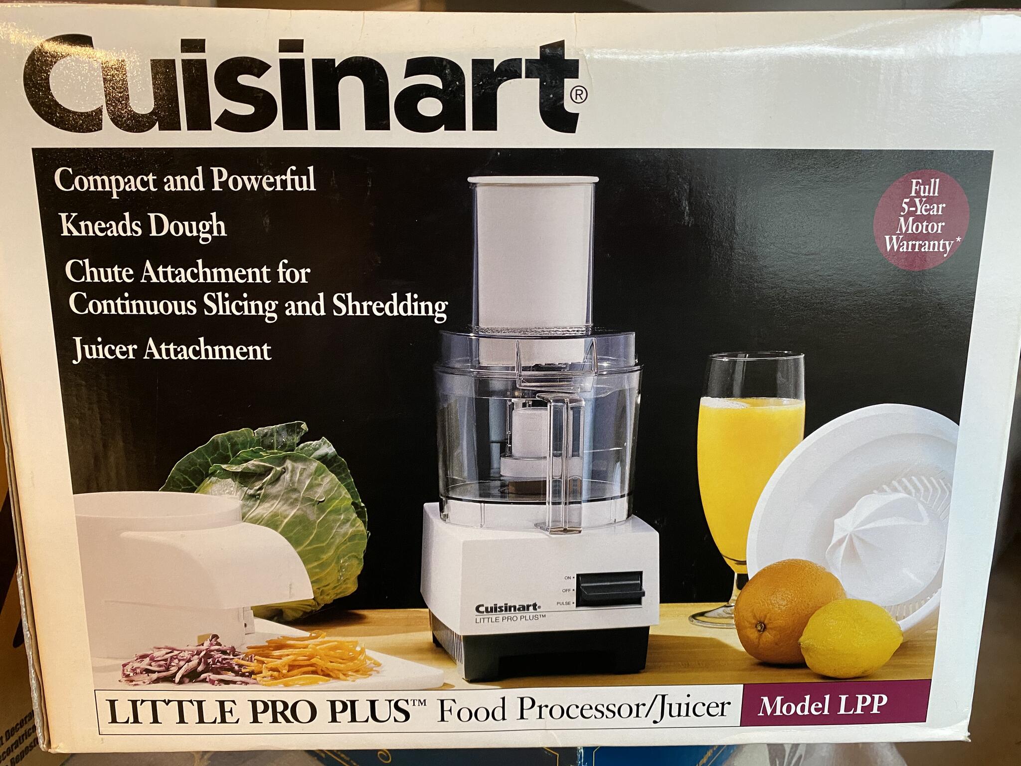 cuisinart little pro plus juicer