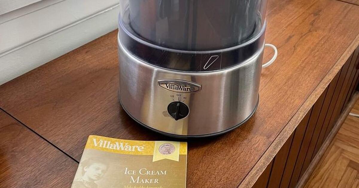 Villaware 5100 Ice Cream Maker for 20 in Cincinnati, OH For Sale