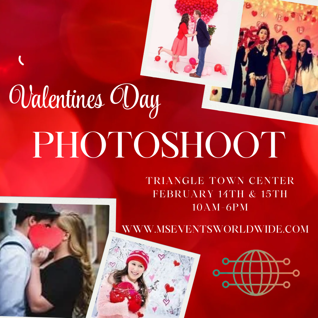 Valentine's Day photoshoot