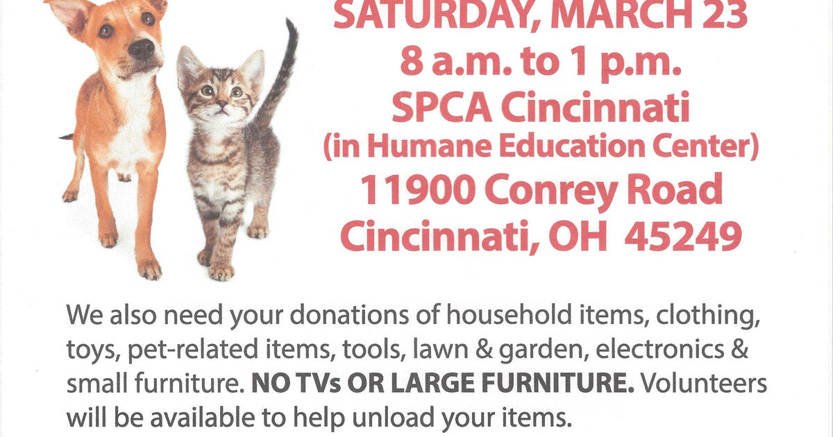 Rummage Sale on March 23, 2024, from 8:00am to 1:00pm. in Cincinnati ...