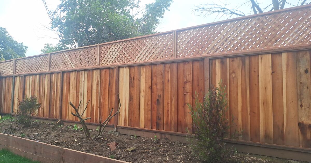 Redwood fences fencing decks chicken coop gazebo shed carpenter lattice ...