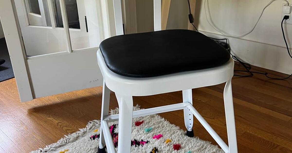 Schoolhouse Electric utility stool chair height 18" for 70 in