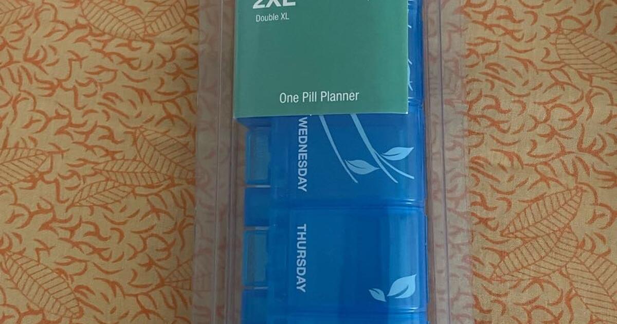 Weekly medicine organizer for 1 in amarillo tx for sale free