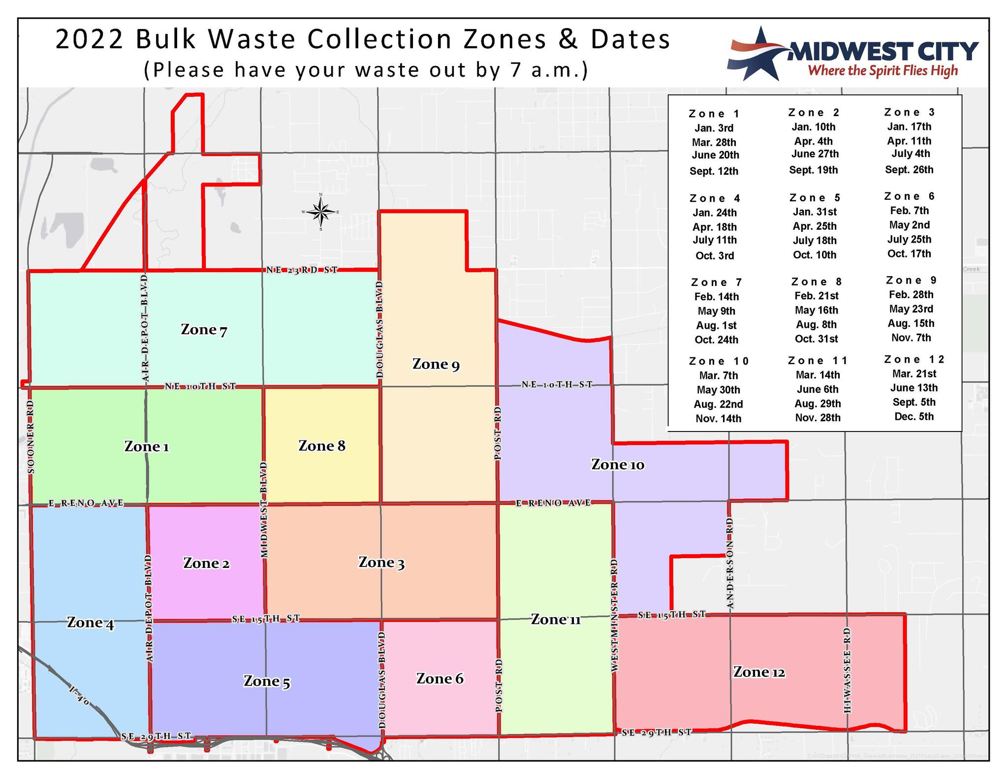 2022 Bulk Waste Collection Dates (City of Midwest City) โ Nextdoor 2022 Bulk Waste Collection Dates (City of Midwest City) โ Nextdoor