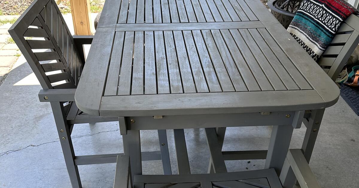 Extendable Outdoor Dining Furniture Patio Set for 250 in Boise, ID For Sale & Free — Nextdoor