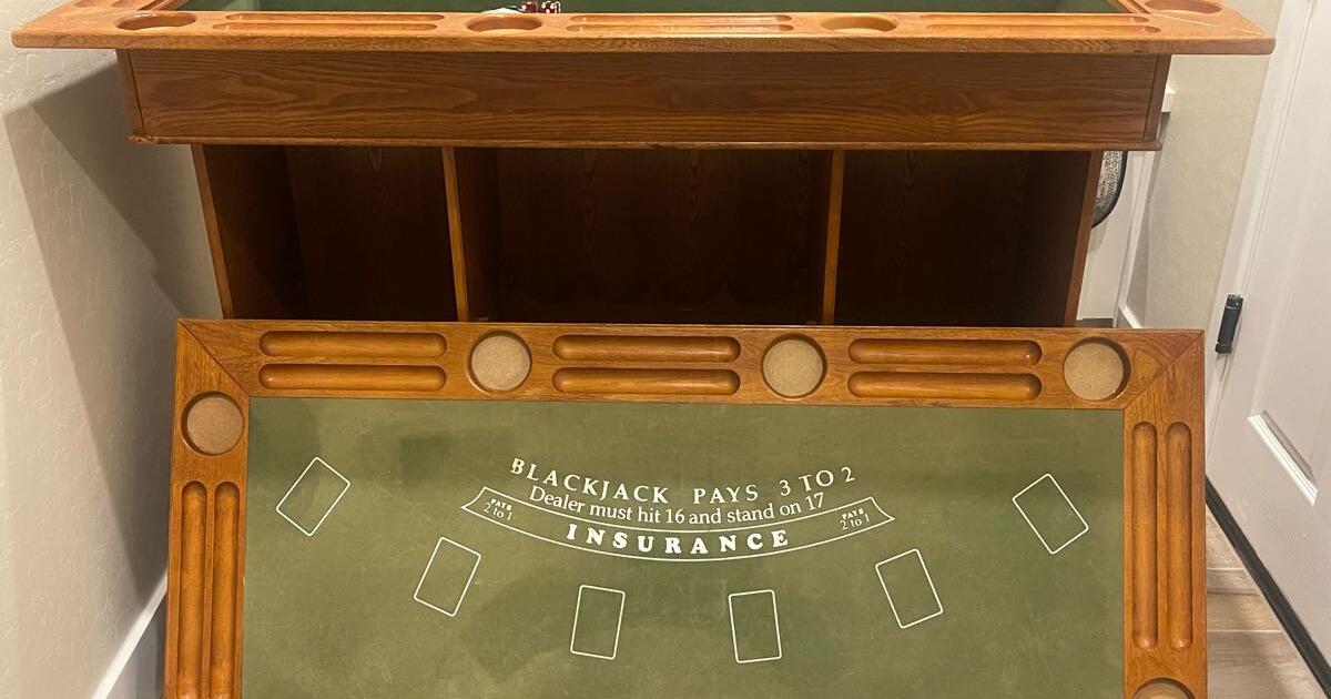 Portable Las Vegas bar/game table, authentic for 700 in Pahrump, NV