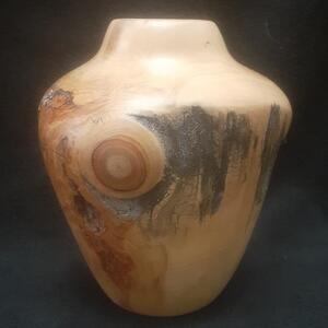 Handcrafted Wooden Vase