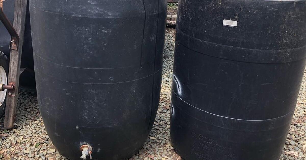 2 rain barrels for 40 in Haw River, NC Finds — Nextdoor